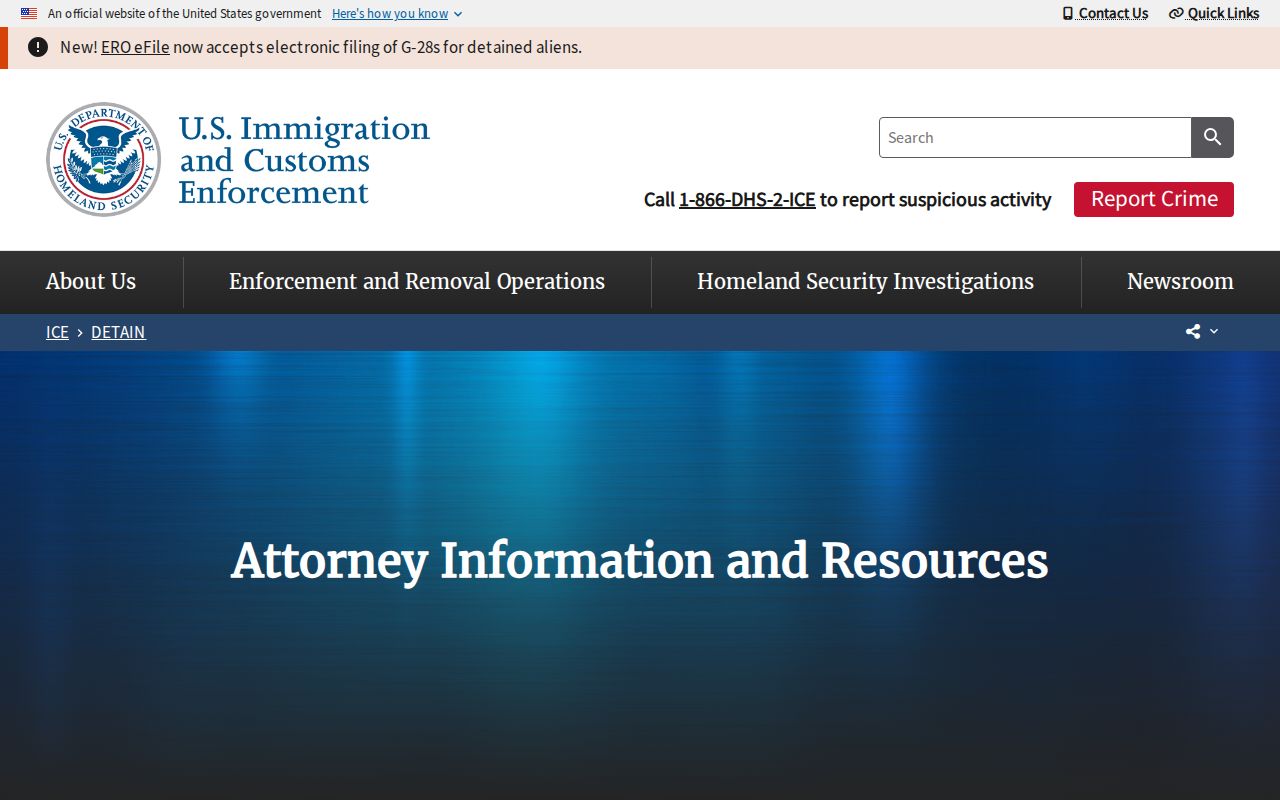ICE detainee release locator limits for a Yalobusha County custody check